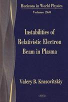 Instabilities of Relativistic Electron Beam in Plasma