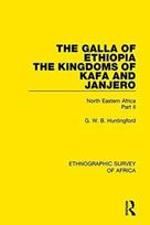 Galla of Ethiopia; The Kingdoms of Kafa and Janjero