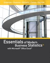 Essentials of Modern Business Statistics with MicrosoftA®Office ExcelA® (Book Only)