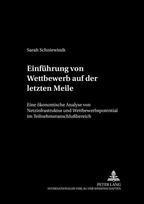 Einfuehrung Von Wettbewerb Auf Der Letzten Meile
