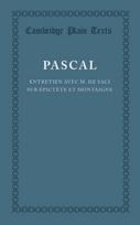 Entretien avec M. de Saci sur Epictete et Montaigne