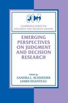Emerging Perspectives on Judgment and Decision Research