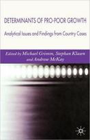 Determinants of Pro-Poor Growth