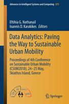 Data Analytics: Paving the Way to Sustainable Urban Mobility