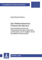 Das Wettbewerbsschutz-Protokoll Des Mercosur