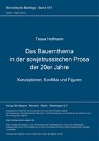 Das Bauernthema in der sowjetrussischen Prosa der 20er Jahre