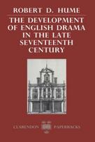 Development of English Drama in the Late Seventeenth Century