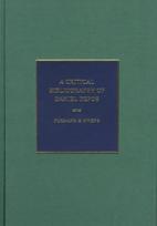 Critical Bibliography of Daniel Defoe