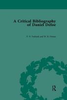 Critical Bibliography of Daniel Defoe