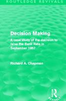 Decision Making (Routledge Revivals)