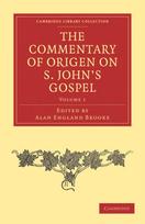 Commentary of Origen on S. John's Gospel