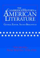 Cambridge History of American Literature: Volume 6, Prose Writing, 1910–1950