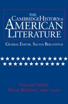 Cambridge History of American Literature: Volume 3, Prose writing, 1860–1920