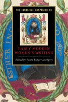Cambridge Companion to Early Modern Women's Writing