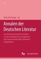 Annalen der deutschen Literatur