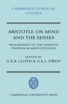 Aristotle on Mind and the Senses
