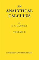 Analytical Calculus: Volume 2