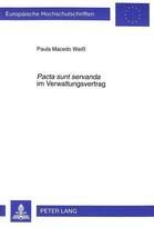 «Pacta sunt servanda» im Verwaltungsvertrag