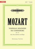 Vesperae solennes de Confessore K.339 (Vocal Score)