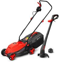 Elektrinė vejapjovė ELEM, 1300 W, 32 cm, 25 l, komplekte žoliapjovė 250 W
