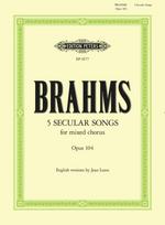 Unaccompanied Secular Songs for Mixed Chorus, Vol.4