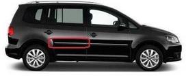 VAG Naujas originalus VW TOURAN (07-15) galinis dešinės pusės durų apsauginis juostelė 1T0853754E9B9