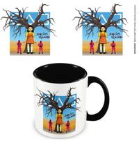 Squid Game 2 (Red Light, Green Light)  Black Coloured Inner Mug