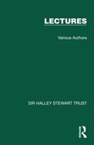 Sir Halley Stewart Trust: Lectures