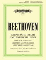 Selected Scottish, Irish and Welsh Folk Song Arrangements Op. 108, WoO 152-157 (Vocal Parts Only)