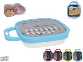 Kitchen&Go daugiafunkcinė trintuvė su plastikiniu indu, 5×15×18 cm