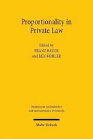 Proportionality in Private Law