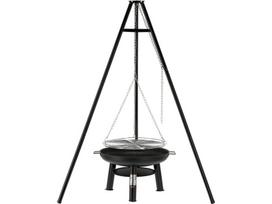 Kepsninė ant trikojo su pakabinamomis grotelėmis 56,5 cm Lund (Y*99924)