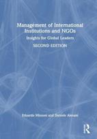 Management of International Institutions and NGOs