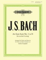 Air on the G String from Orchestral Suite No. 3 in D