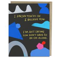 6-Pack Em & Friends OK Alone Card
