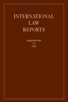 International Law Reports: Volume 171