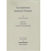 Inscriptiones Judaicae Orientis