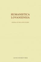 Humanistica Lovaniensia