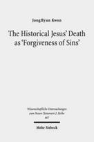 Historical Jesus' Death as 'Forgiveness of Sins'