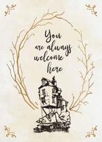 Harry Potter: The Burrow Signature Pop-Up Card [Friendship]