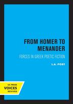 From Homer to Menander