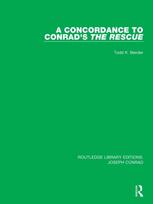 Concordance to Conrad's The Rescue