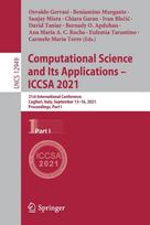 Computational Science and Its Applications – ICCSA 2021