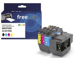 Freecolor Patrone Brother LC3219XL Multipack BK/CMY remanufactured