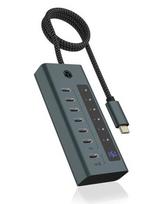 ICY BOX 7-Port IcyBox Hub USB 3.2 Gen 2 Type-C Retail