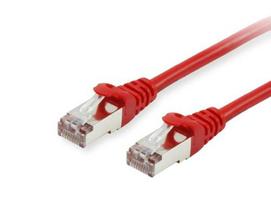 Equip Cat6 patch cable S/FTP 2xRJ45 7.50m red LSZH polybag