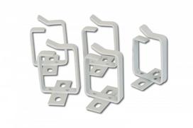 Digitus Cable management clip 1U for 483mm, 44x60mm gray, 10 pieces