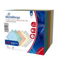 MediaRange CD Reader Box 20pcs Soft-Slim Case color (5x4) retail
