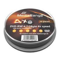 MediaRange DVD-RW 4.7GB 10-pack Spindle 4x