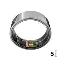 Ultrahuman Ring AIR – Sleep and Fitness Tracker, Smart Ring for Men and Women, No app fees for standard features, Up to 6 days of battery life (Size 5)